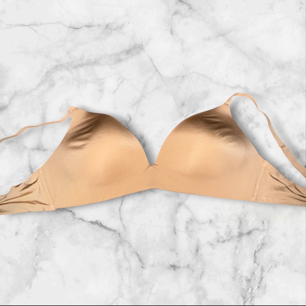 Skims Wireless Form T-Shirt Bra Tan Nude 36B BR-LIG-10680W NWT